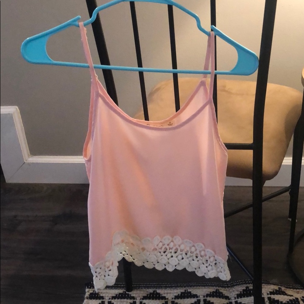 Baby pink tank top